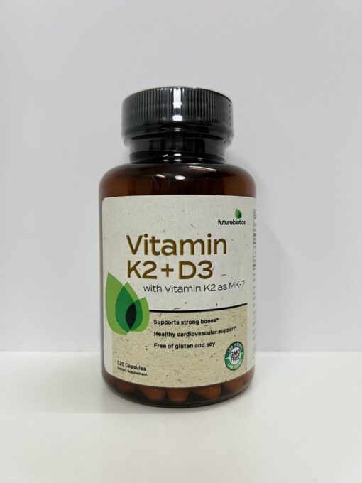 Vitamin K2 MK7 with D3 120 Capsules 2
