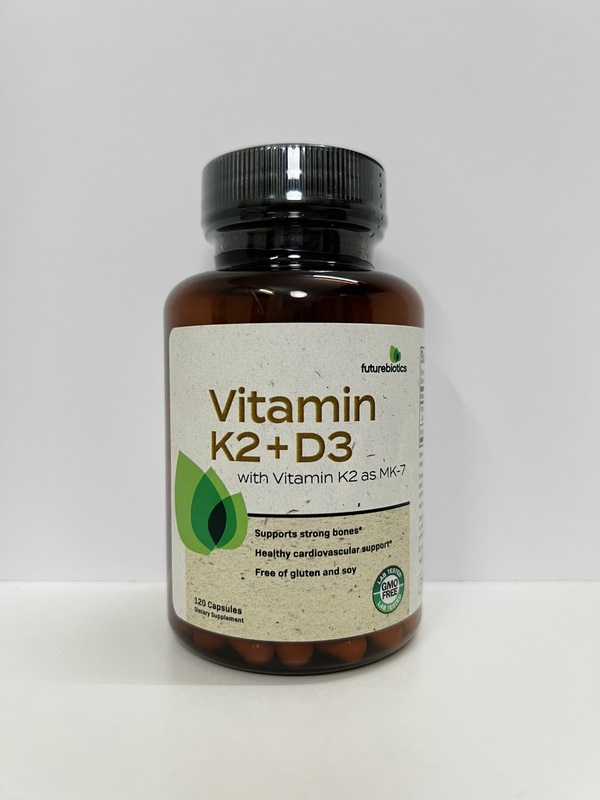 Vitamin K2 (MK7) with D3 120 Capsules